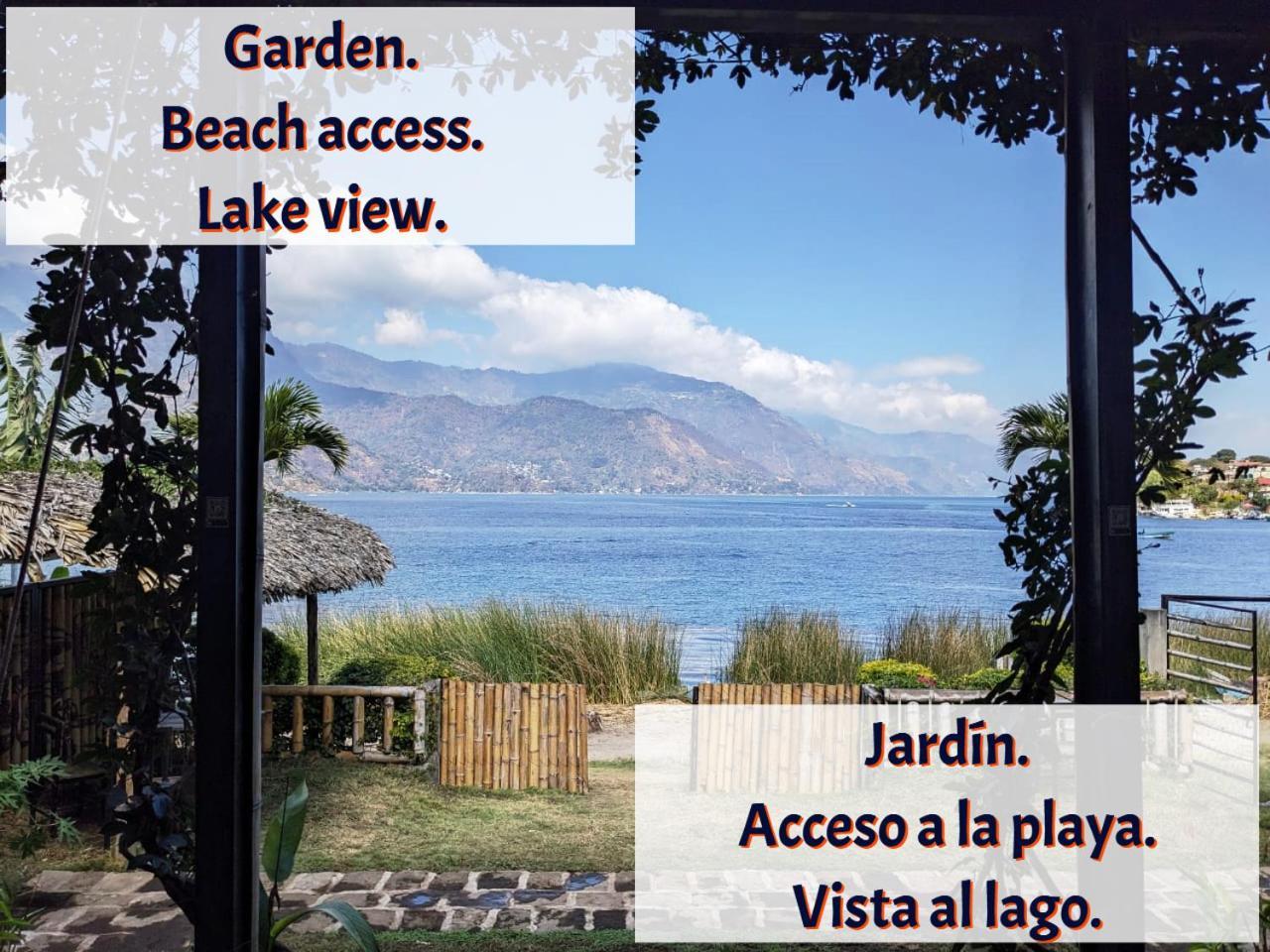 Gran Colibri Adventure Park Vandrarhem San Pedro La Laguna Exteriör bild